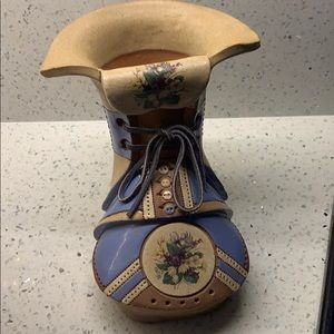 Holly's Laguna Ceramics Terra Cotta Shoe